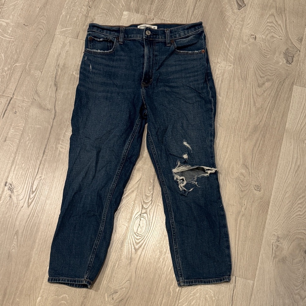 Abercrombie & Fitch Dark Blue Skinny Jeans
